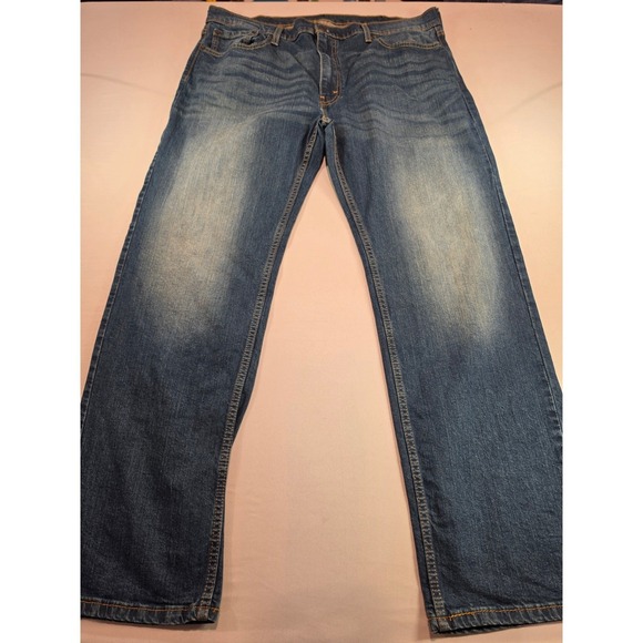 Levi's Other - Levis 559 Relaxed Straight Jeans Mens 40x32 Medium Wash‎ Blue Denim 5098